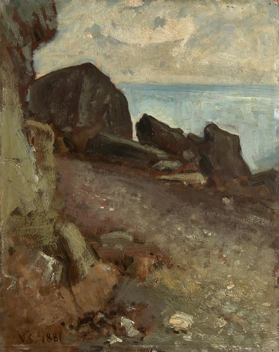 Vinvenzo Cabianca - Rocce a Sestri Levante